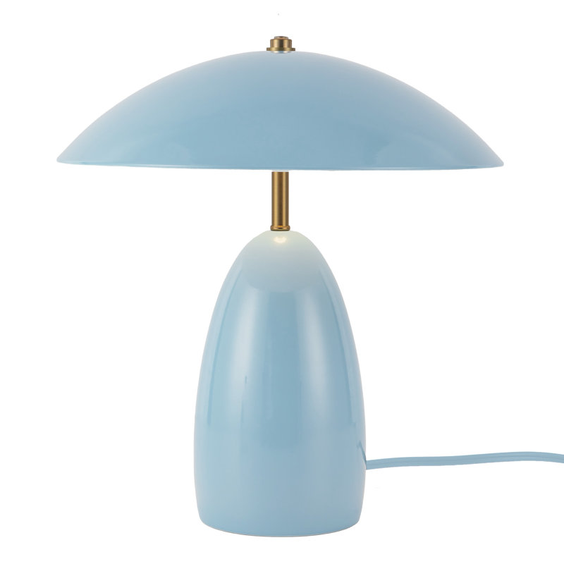 Sheffield 12-In Table Lamp, Bleu