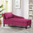 Hayliegh Velvet Chaise Lounge-1623651895