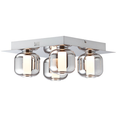 Craig Glass LED Flush Mount