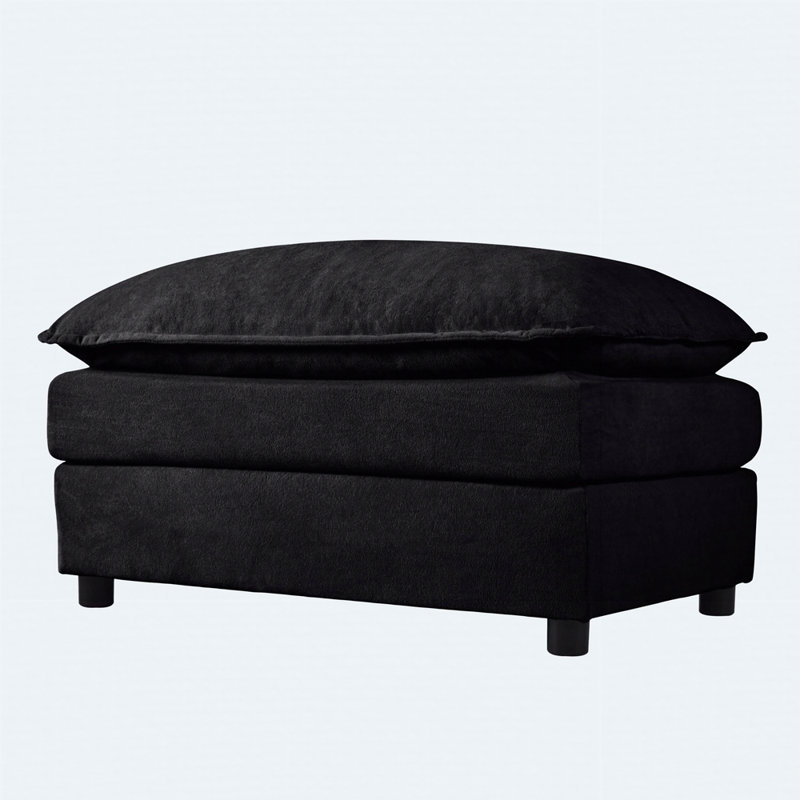  Canapé modulaire modulaire, canapé modulaire Comfy Cloud Couch, Chenille noir
