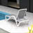 Patio Chaise Lounge Adjustable Aluminum Pool Lounge Chairs with Arm All Weather Pool Chairs for Outside,in-Pool,Lawn-1190146384