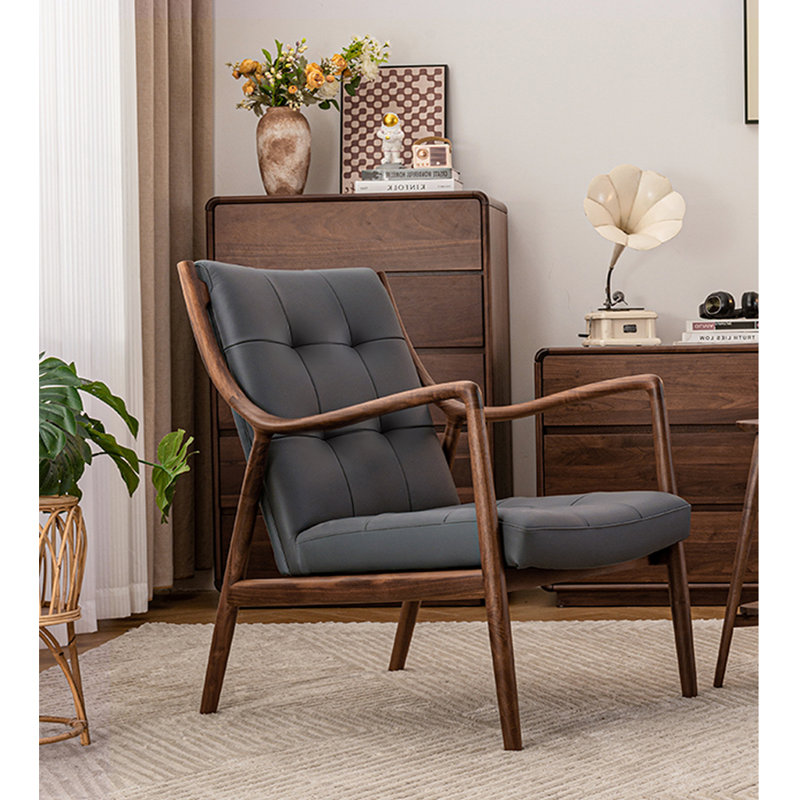 Comfortable Black Walnut Chair