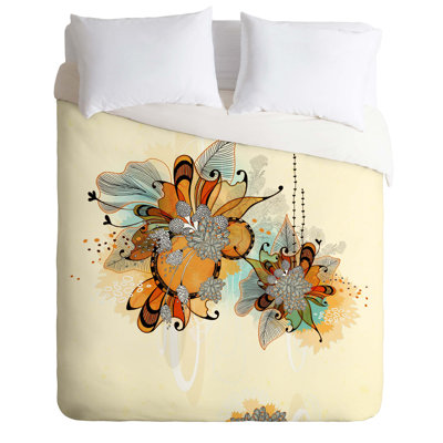 Iveta Abolina Modern & Contemporary Floral Duvet Cover