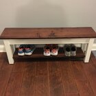 Alcott Hill® Teri Solid Wood Storage Bench & Reviews | Wayfair