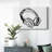 Headphones Sketch-Gallery Wrapped Canvas-1055166010