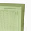 Armoire murale moderne 27,56 po à deux portes en verre avec rangement à trois niveaux pour le vestibule, la salle à manger, l'armoire murale au motif tissé caractéristique-1327192404