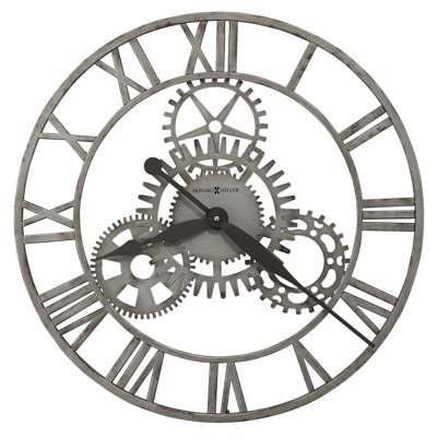 Sibley Metal Analog Wall Clock