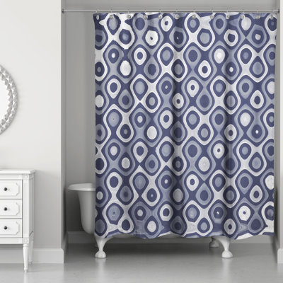 Rossetta Abstract Shower Curtain