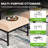 4 Piece Outdoor Seating Group with Swivel Chair For 5 Person