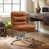 Cognac Faux Leather selected