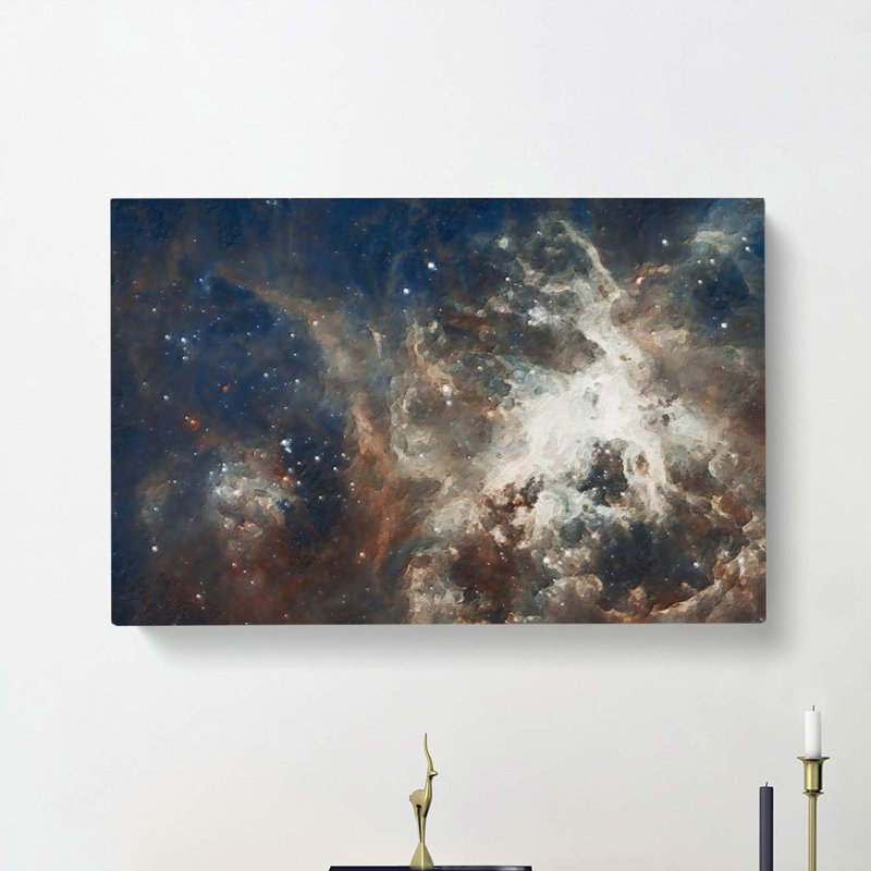 Universe In Abstract Vol.35 In Abstract - Wrapped Canvas, 40cm H x 60cm W x 3cm D