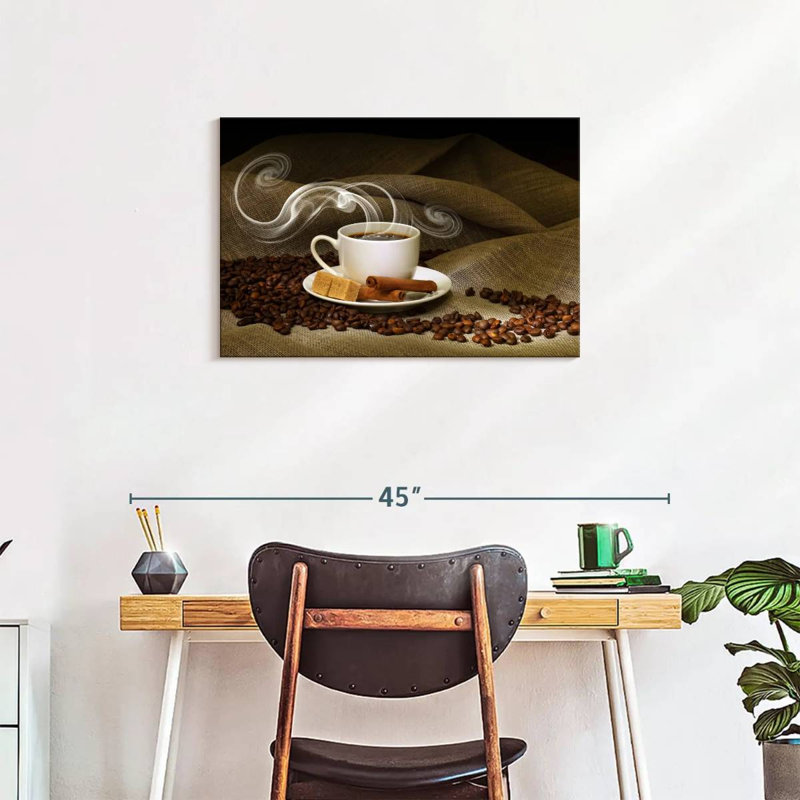 Yarlin Steaming Cinnamon Coffee, 20" H x 30" W