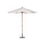 Creekmore 8 - Person Acacia Solid Wood Patio Dining Set Extendable Oval Table with Cushions Included-128622758-128621326
