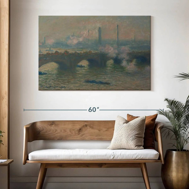 Lilie Waterloo Bridge, 32" H x 48" W