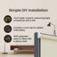 Thermal Blackout Roller Blind - Trimmable Cut to Size - Heavy Duty Metal Tube-963163923-963164396