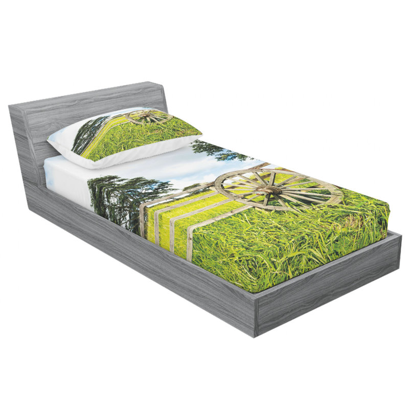 Microfiber Sheet Set, Twin XL Sheet Set with Fitted Sheet