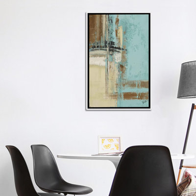 « Oxido on Teal II » par Patricia Pinto, reproduction d’art