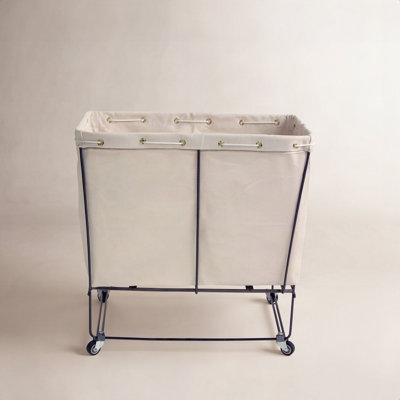 Canvas Rolling Laundry Truck 6bu