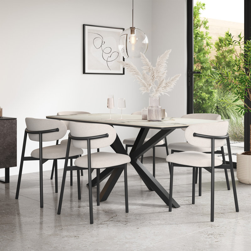 Dining Set, Beige