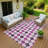 Machine Washable Indoor/Outdoor Leavittsburg ACN2237 Geometric Rug-919740921