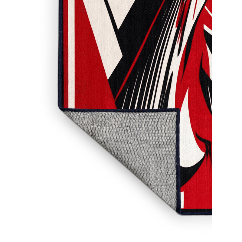 Ruby Reflection Rug, Rectangle 2' x 3'