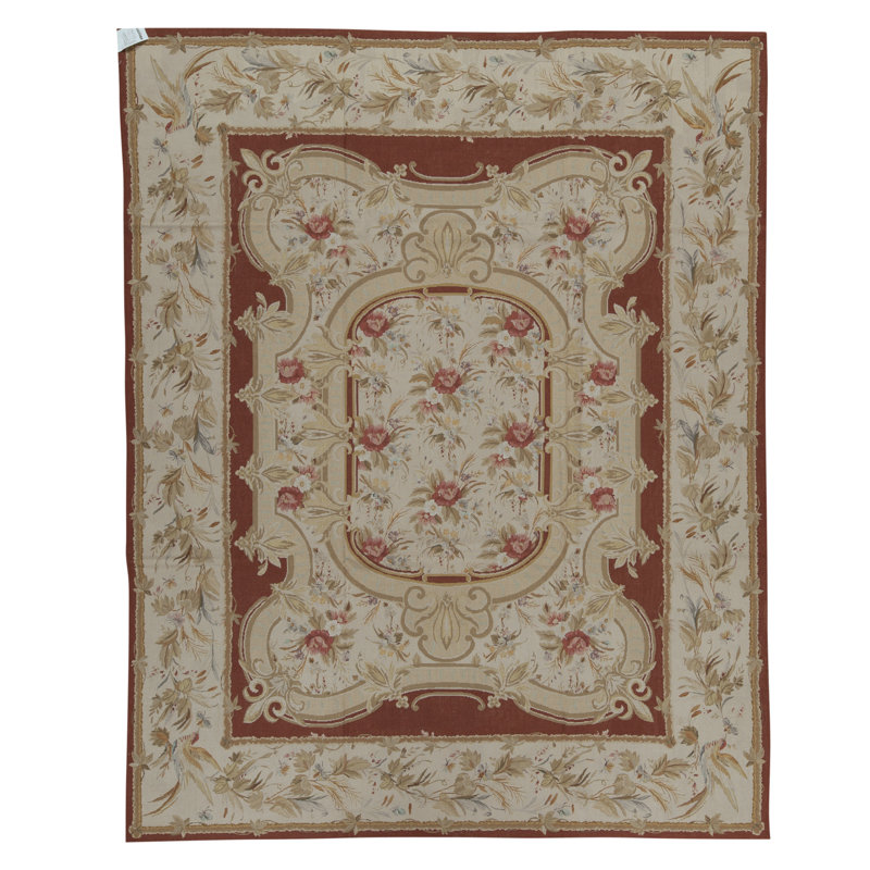 Hand-Knotted High-Quality Gray and Brown Area Rug