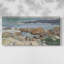 Providence Coastal Cliff I - Toile tendue avec châssis - Prêt à accrocher-1123868329