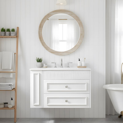Meuble-lavabo mural