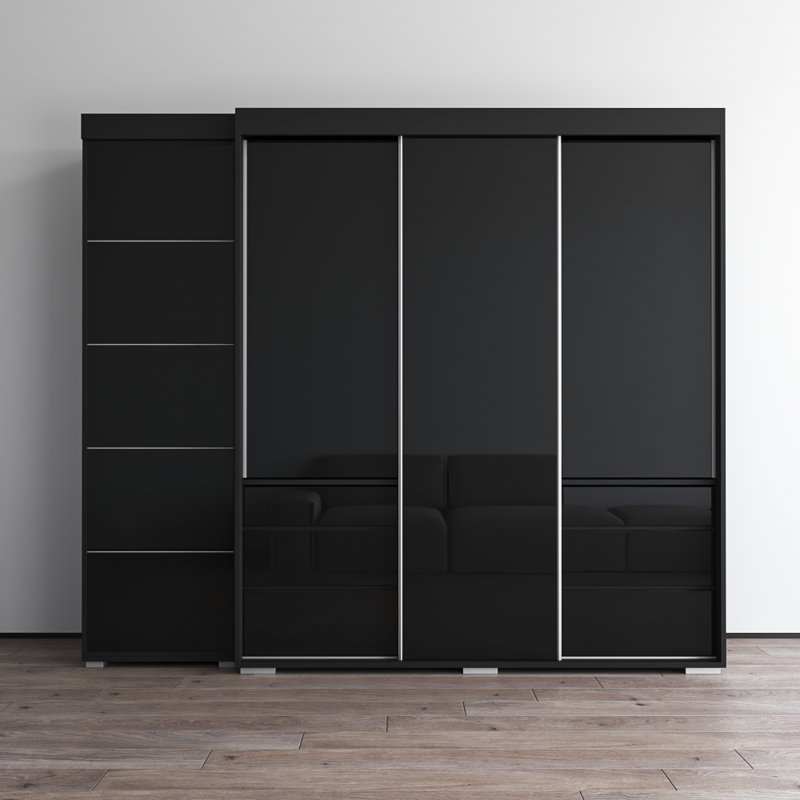 Armoire Marlize, Noir