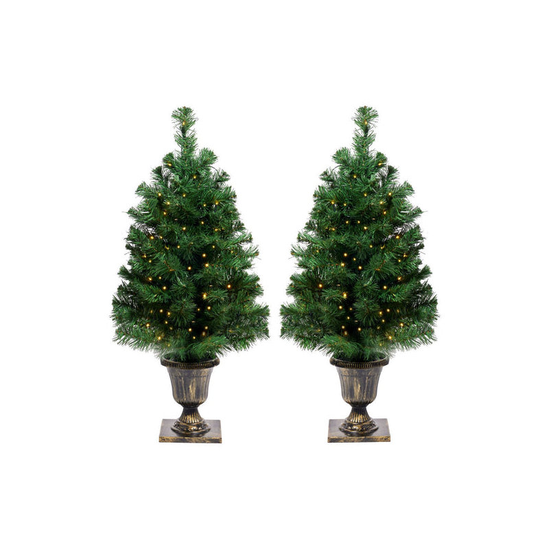 Lighted Artificial Christmas Tree