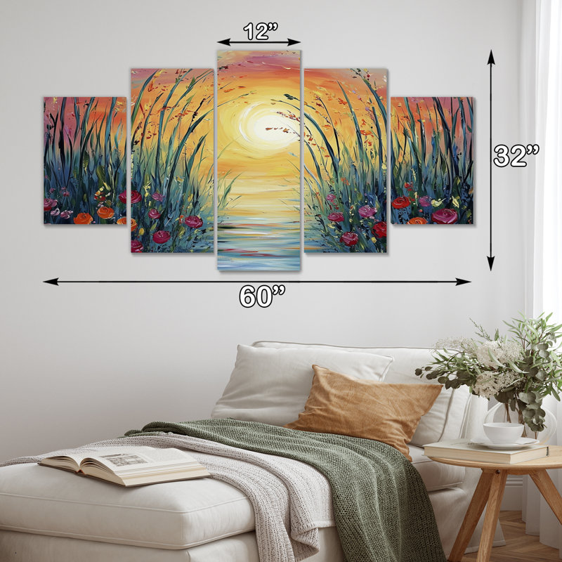 Worthing - Bamboo Wall Art - Ensemble de décorations murales traditionnelles