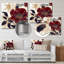 «Dario Red Blue Carnation Flower I», reproduction sur toile-88531190-88531189