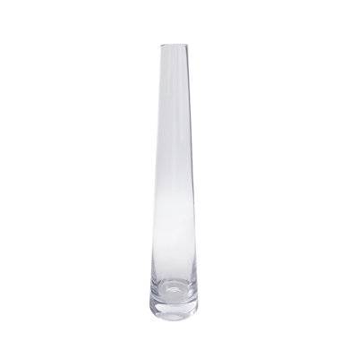 Vase de plancher en verre fait à la main