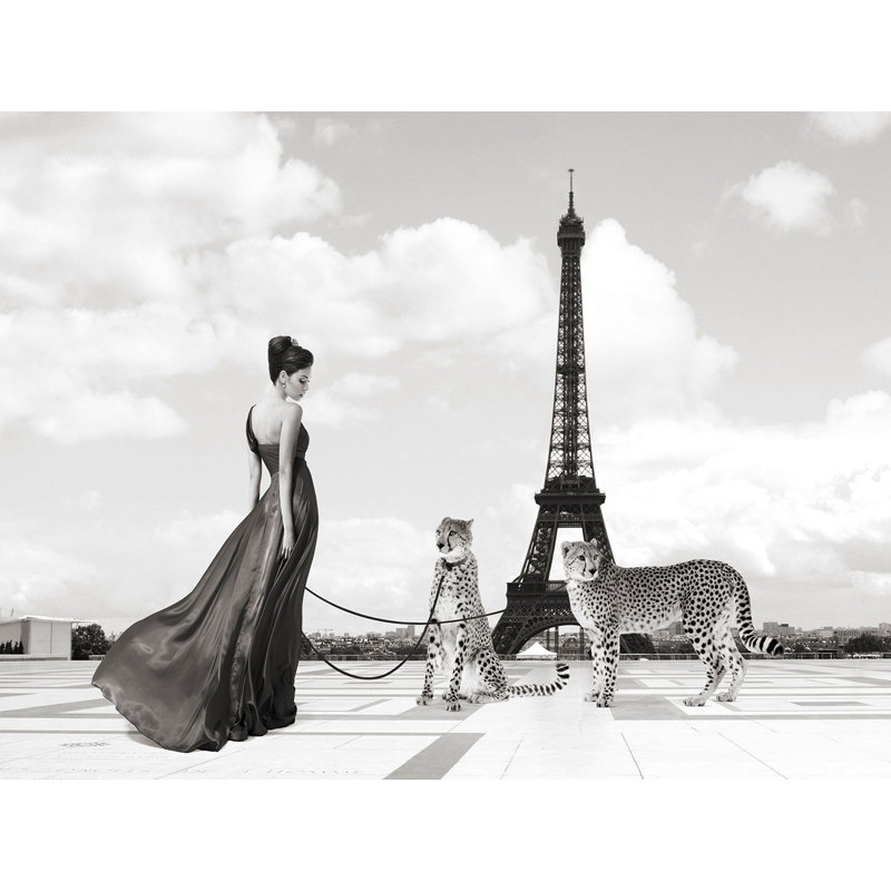 Trocadero View 1 Piece Wall Art, 70cm H x 100cm W, Wrapped Canvas