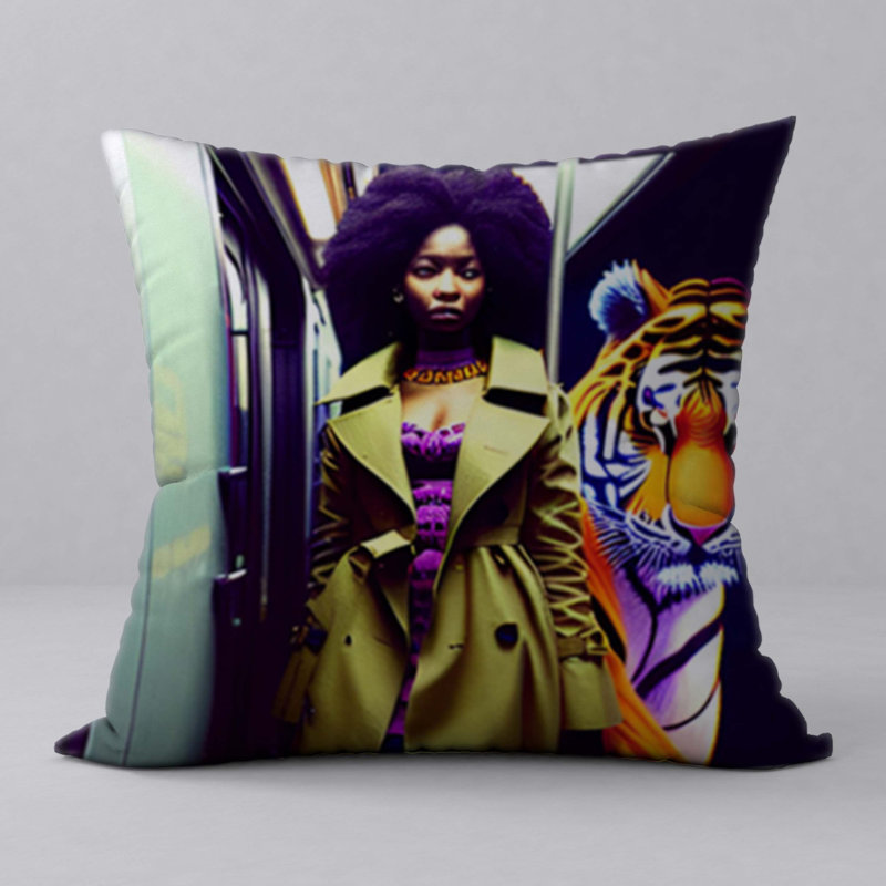 Reversible Throw Pillow