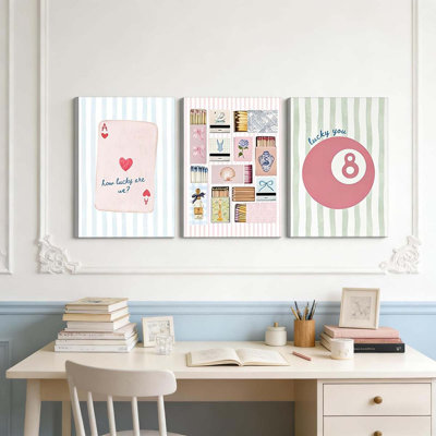 3 Piece Wrapped Canvas Print