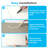 24'' x 12'' Interlocking  Wall Tiles,Waterproof,Easy to Install,SPC Wall Panling for Shower,Kitchen(20 sq.ft./Box)-119342585