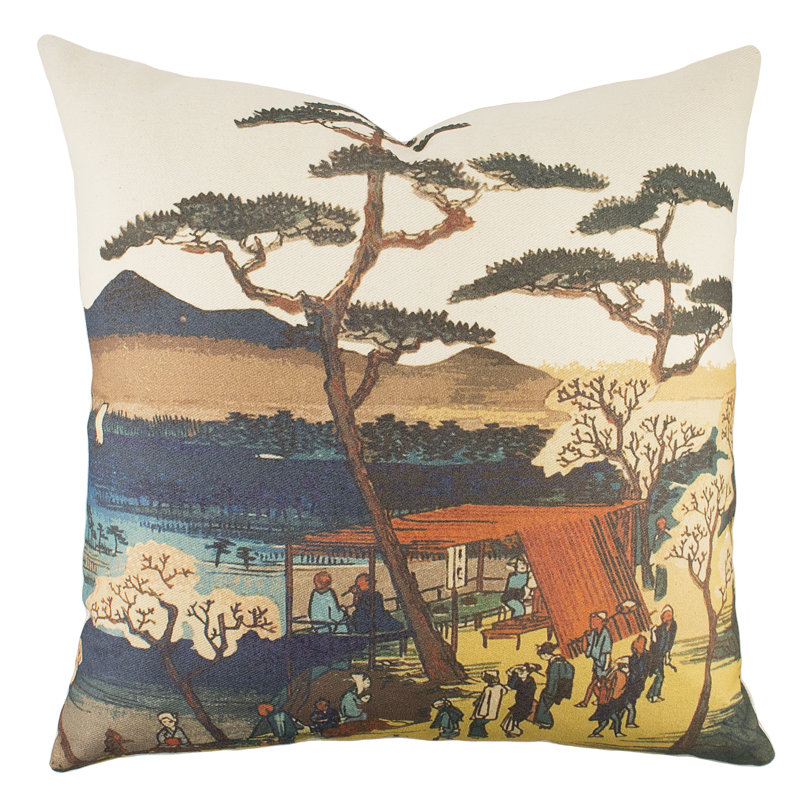 Chinoiserie Throw Pillow