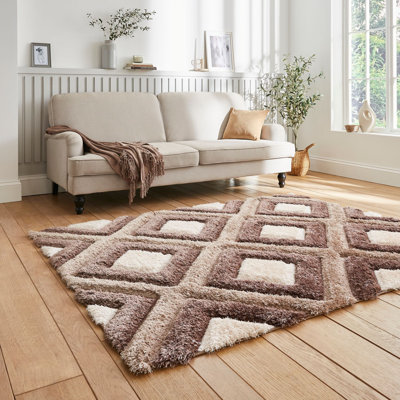 Olympia area rug Machine Woven Rectangle Beige
