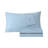 Lacoste Cotton Percale Sheet Set, Crisp Feel & Breathable Bedding, Deep Pocket Fitted Sheet, Allure Blue, Twin XL-35177726-35177724