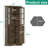 Janardam Accent Corner Cabinet