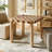 Oscar 36 Inch Square Checkered Dining Table-116247522