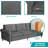 Upholstered 76.3'' Sofa-1181653160
