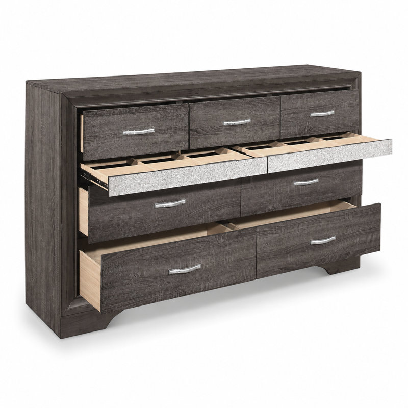 Ghugas 63'' Wide 7-Drawer Dresser