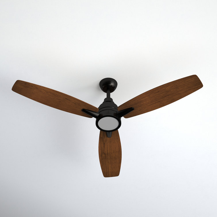 60'' 3 Blade Ceiling Fan with LED Light Kit