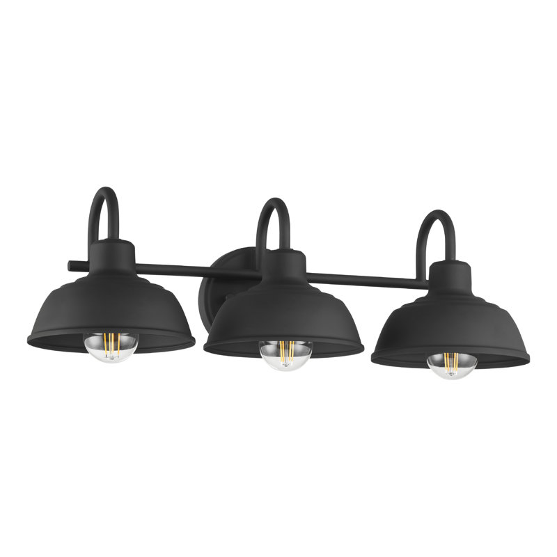 Hunter Mill Valley 3 Light Medium Bathroom Vanity Wall Light Fixture
