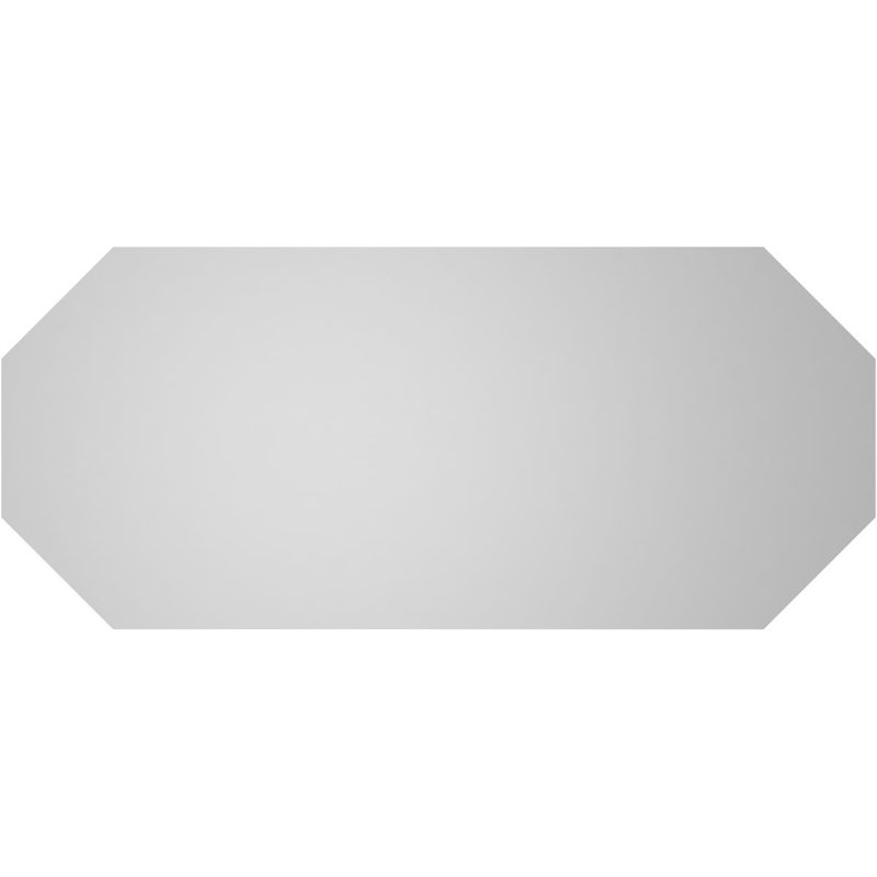 Évent horizontal gondole allongé en surface octogonal Signature, H 14 po x l 32 po x P 1 po