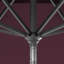 11 Foot Grey Patio Umbrella With Aluminum Ribs Crank Lift In Spa Sunbrella-1333245064