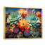Succulentes vertes, orange, fleurs du désert II-63859307-63859314