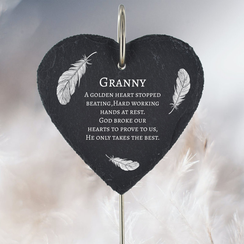 Biko Waterproof Stone People Memorial Plaque